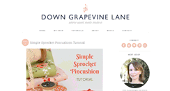 Desktop Screenshot of downgrapevinelane.com