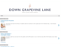 Tablet Screenshot of downgrapevinelane.com